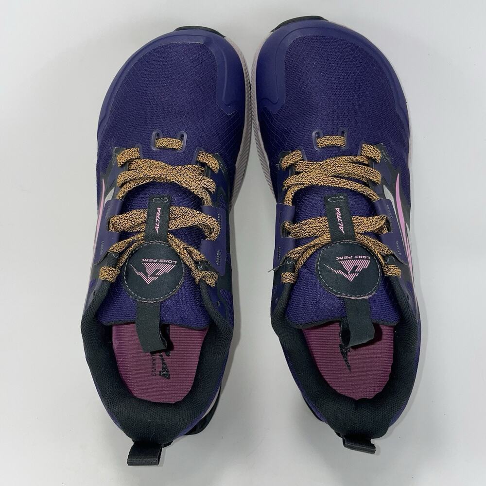 Altra Lone Peak 7 Trail Running Shoes Purple Blue Womens Size 7 Athletic Low - Picture 5 of 9